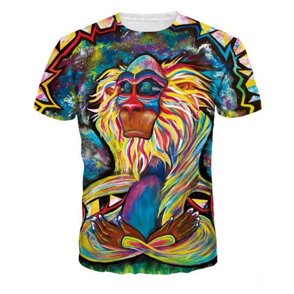 Мужская футболка 3d Graffity m