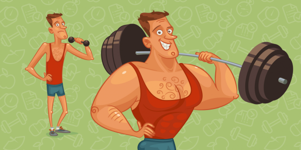 Мультяшные силачи