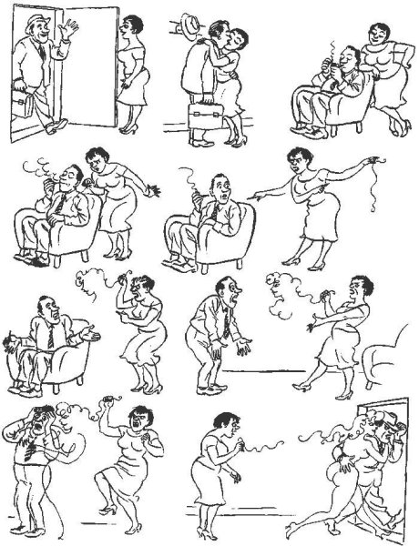 Рисунки датского художника-карикатуриста Херлуфа Бидструпа