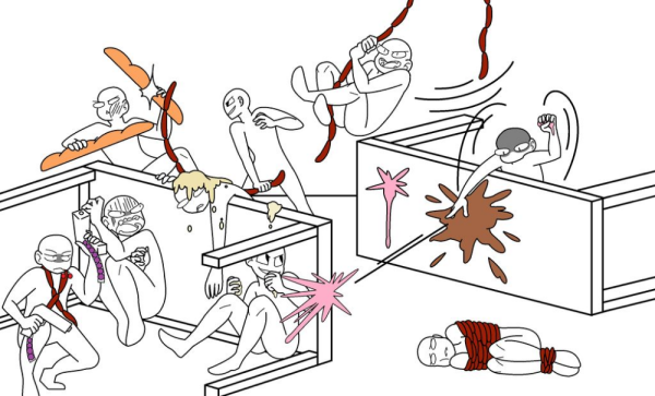 Смешные позы для рисования