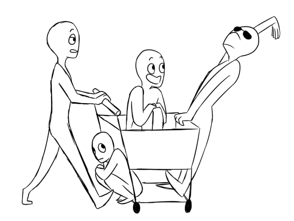 Прикольные позы для рисования