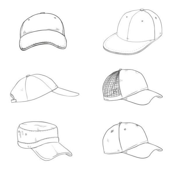 Кепка скетч