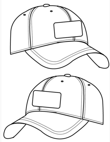 Зарисовка Кепки