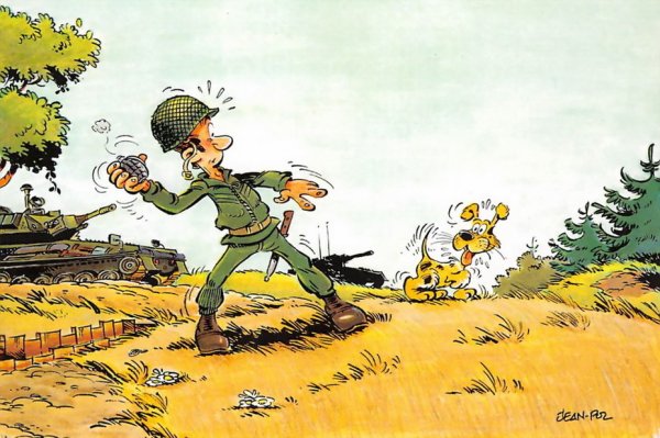 Карикатуры на военную тему