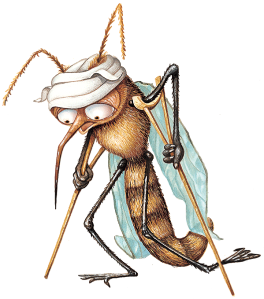 Смешной комарик