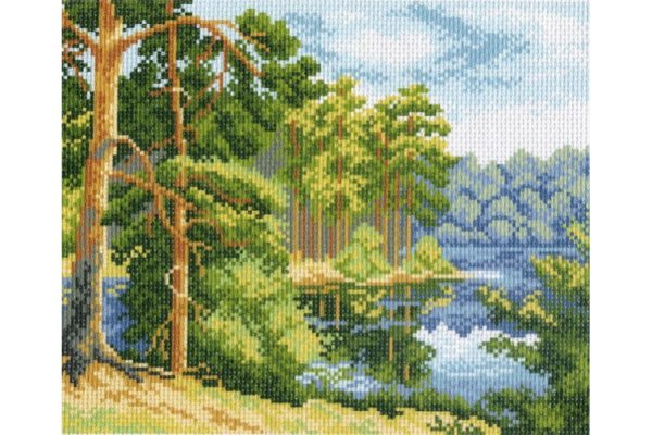 Вышивка крестом Матрёнин Посад сосна