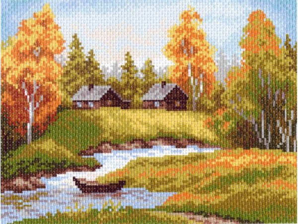 Вышивка крестом Матренин Посад пейзажи