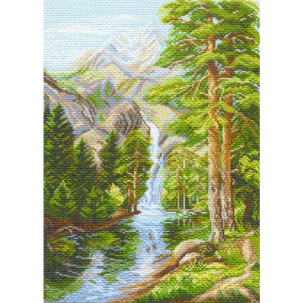 Вышивка крестом Матренин Посад пейзажи