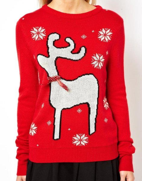 Креативные новогодние свитера