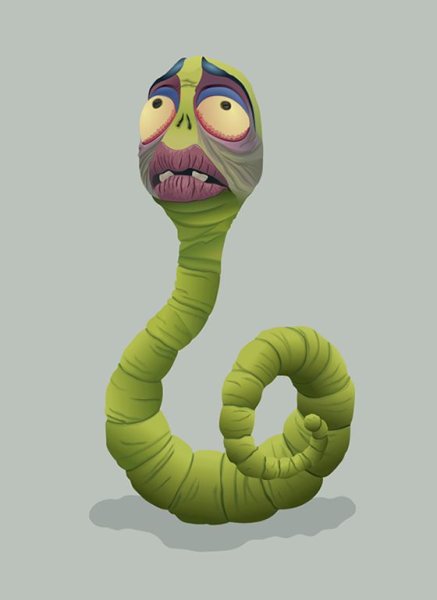 Труп невесты червяк