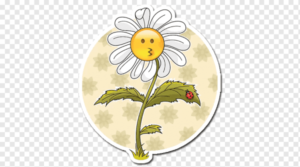 Милая Ромашка мультяшная