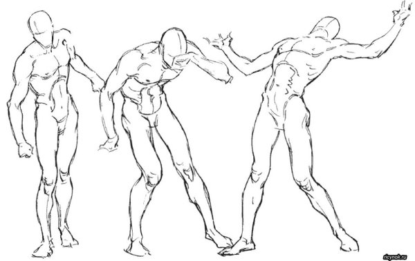 Человеческие фигуры для рисования