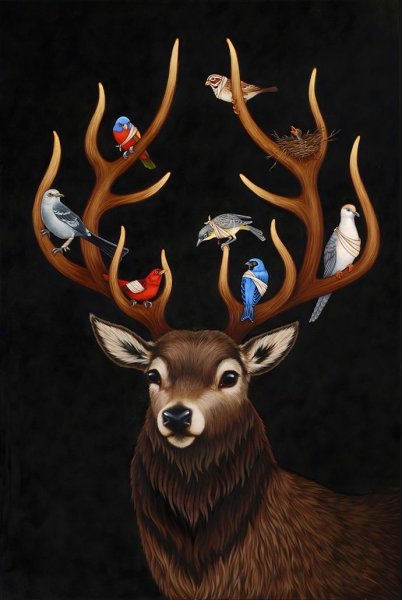 Красивые Оленьи рога