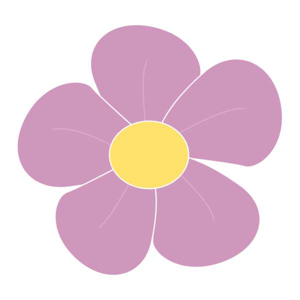 Цветок с 5 лепестками