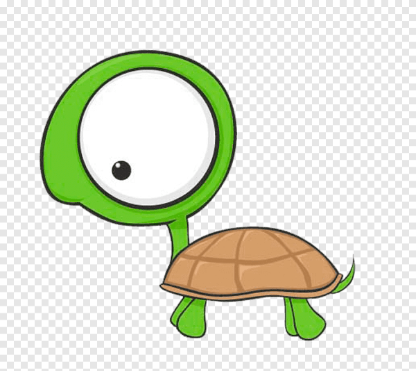 Черепашка с милыми глазками