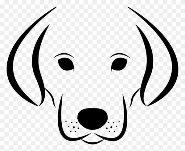 Собака рисунок