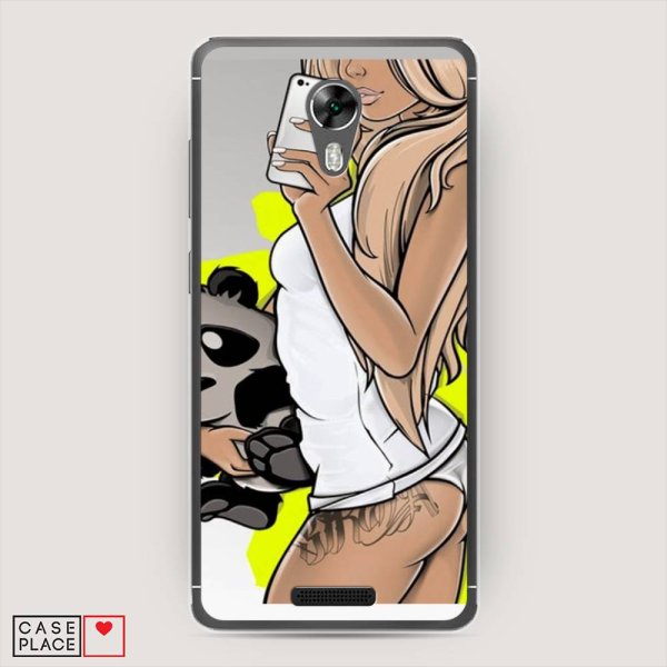 Чехол хонор 10 Лайт с пандой