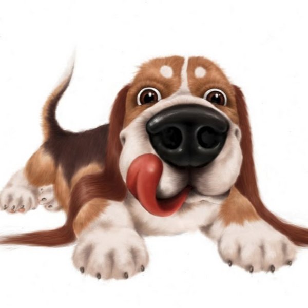 Собака из мультика Дисней Друпи