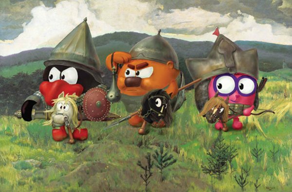 Смешарики Ёжик бунт