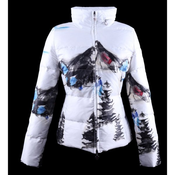 Куртка Moncler женская белая
