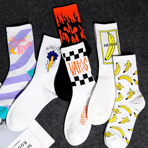 Носки длинные модные