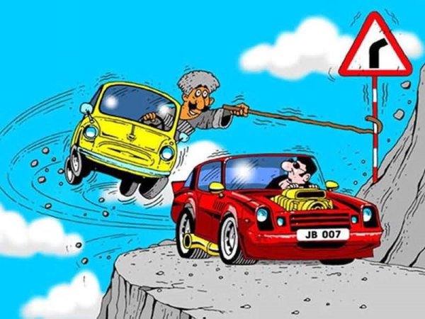 Автомобиль карикатура