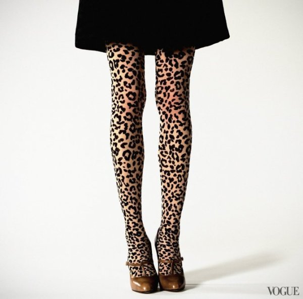 Колготки Vogue Leopard