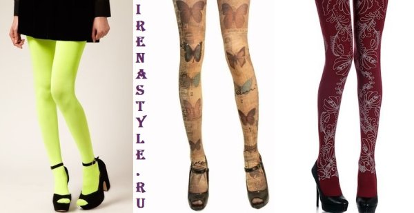 Модные колготки 2021 для девочек
