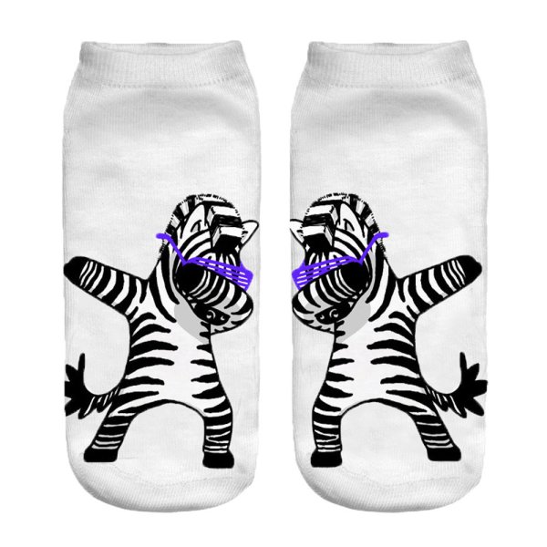 Молодёжные носки с рисунком