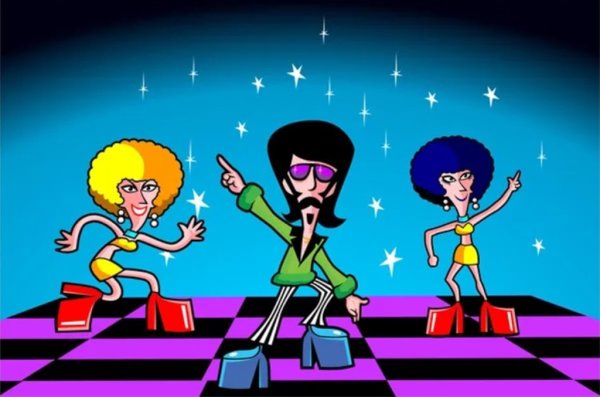 Дискотека карикатура