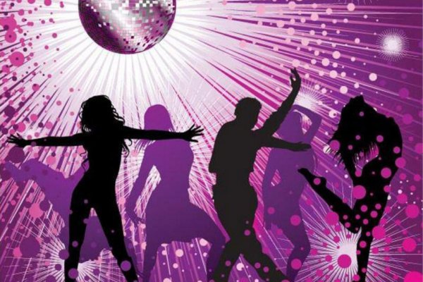 Дискотека фон