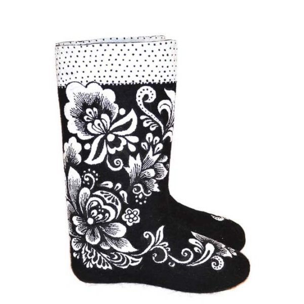 Валенки женские красивые