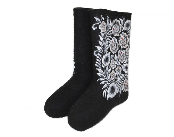 Декорированные валенки