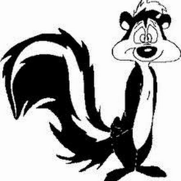 Скунс мультяшный