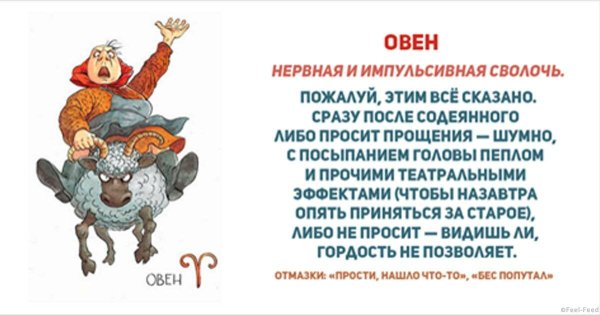 Шуточный гороскоп