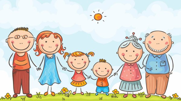 Семья рисунок