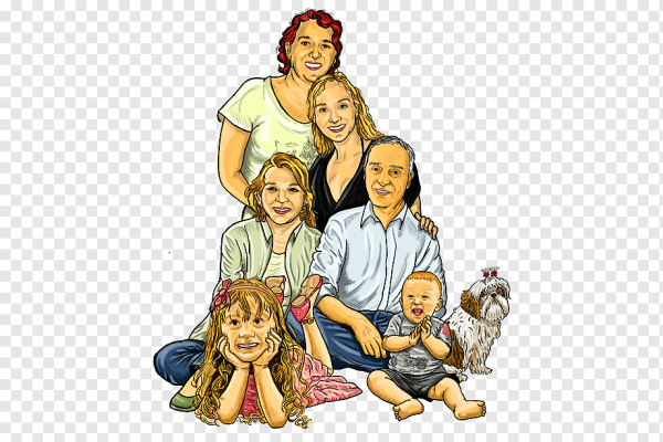 Нарисованная семья