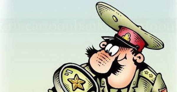 Лейтенант карикатура