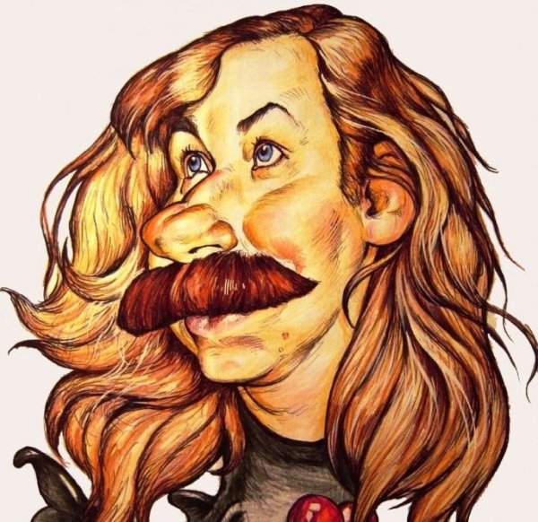 Шаржи на знаменитостей