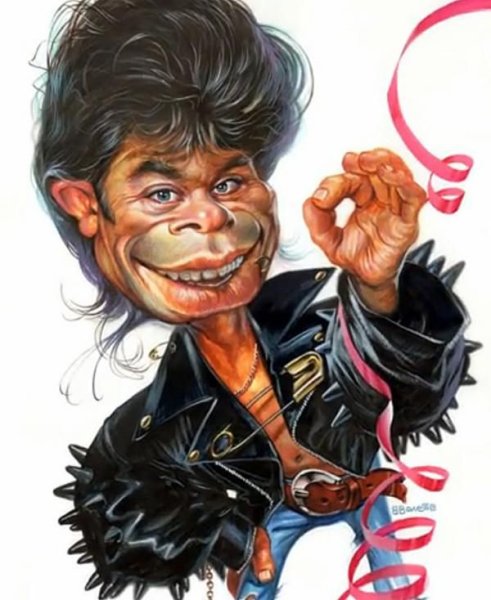 Карикатура на Мишель Пфайффер