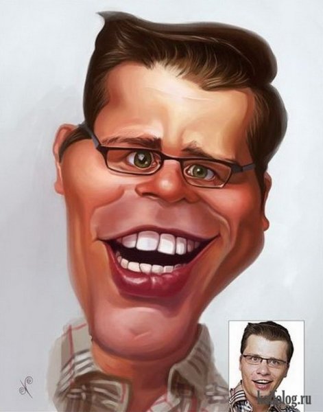 Майкл Джексон шарж