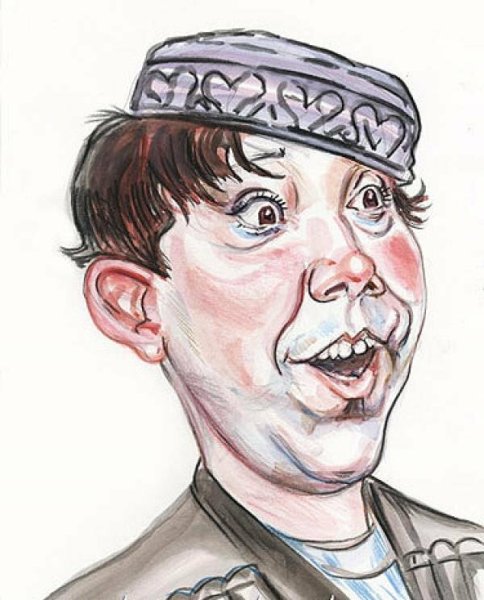 Мик Джаггер шарж