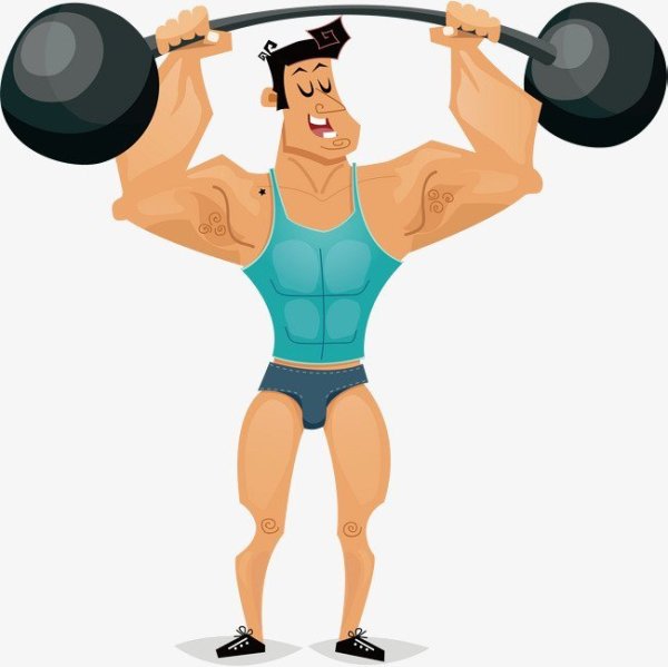 Силач мультяшный