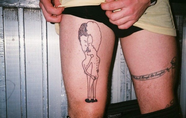 Необычные смешные тату