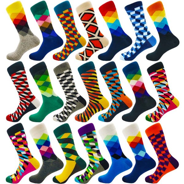 Цветные носки мужские