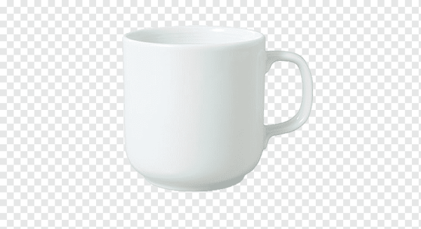 Кружка белая без фона