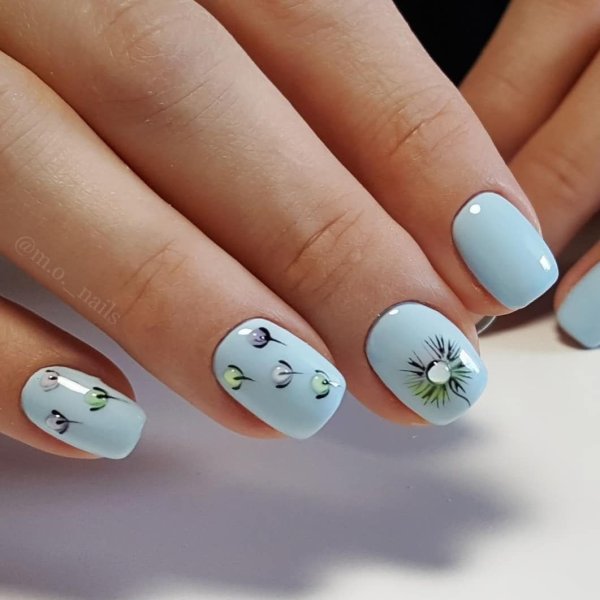 Дизайн ногтей на короткие