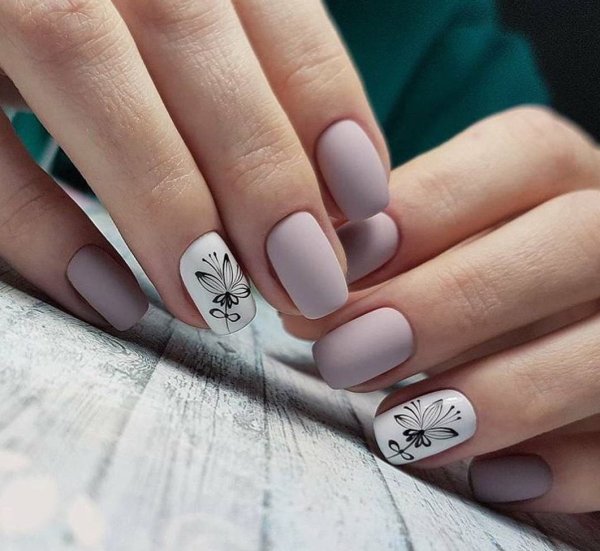 Красивый дизайн ногтей