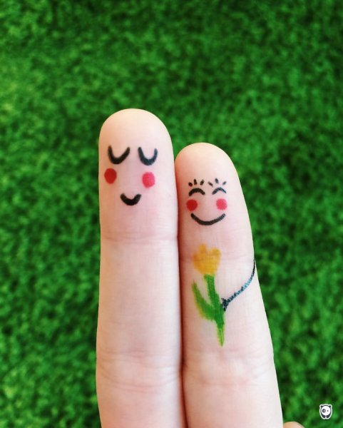 Рисование пальцами