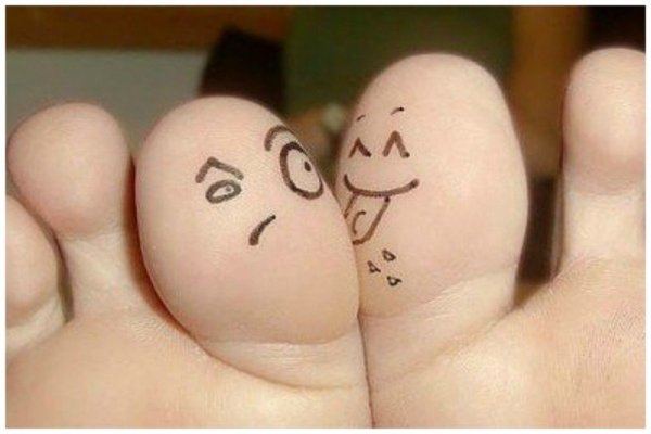 Прикольные рисунки на пальцах